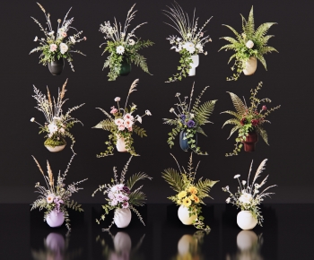 Modern Flower Arrangement-ID:134988074