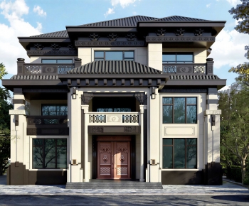 New Chinese Style Detached Villa-ID:430479076