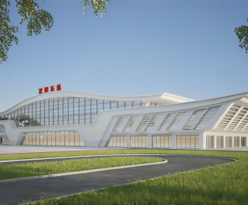 Modern Public Building-ID:139390955