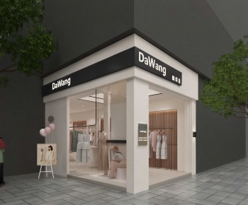 Modern Facade Element-ID:783404115