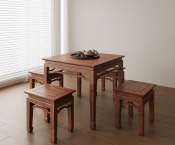 New Chinese Style Tea Tables And Chairs-ID:521033055
