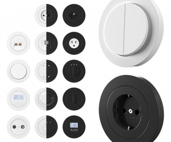 Modern Switch Socket Panel-ID:888077979