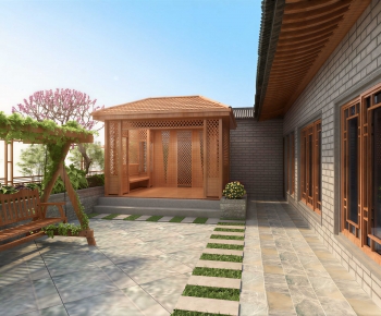 Chinese Style Courtyard/landscape-ID:212752107