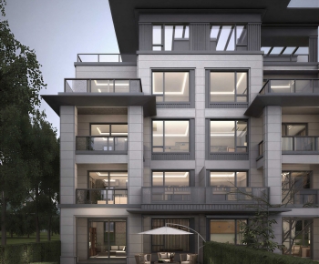 Modern Courtyard/landscape-ID:561790949