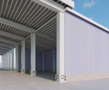 Modern Industrial Building-ID:469419002