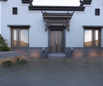 Chinese Style Facade Element-ID:900721074