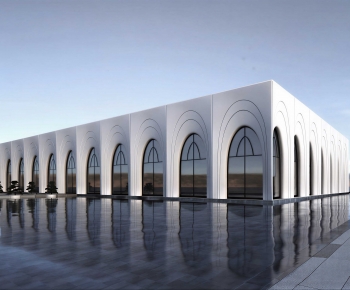 Modern Appearance Of Commercial Building-ID:554225923