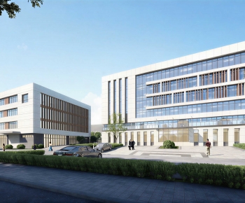 Modern School Building-ID:268054015