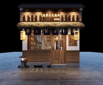 New Chinese Style Facade Element-ID:634160053