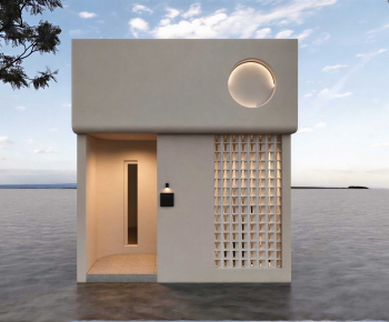 Modern Facade Element-ID:521564968