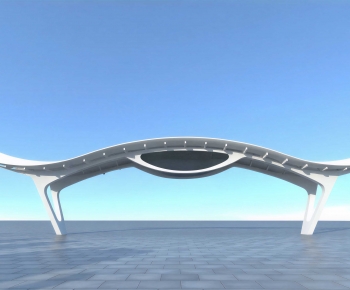 Modern Building Component-ID:995490627