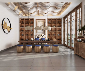 New Chinese Style Tea House-ID:300004969