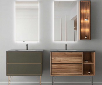 Modern Bathroom Cabinet-ID:282680991