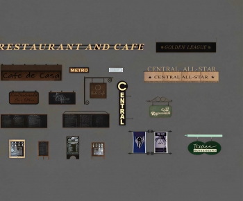 Modern Guide Board/bulletin Board-ID:924680959