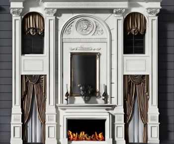 European Style TV Wall-ID:683510077