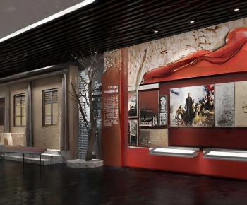 Modern Exhibition Hall-ID:420336016