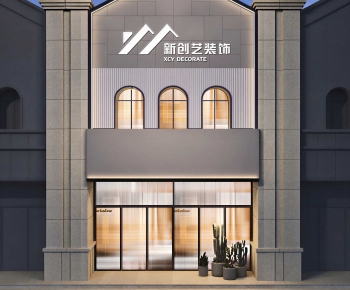 Modern Facade Element-ID:180668836