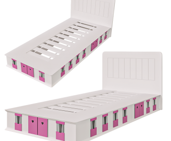 Modern Child's Bed-ID:965409996