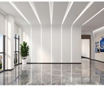 Modern Exhibition Hall-ID:562597047