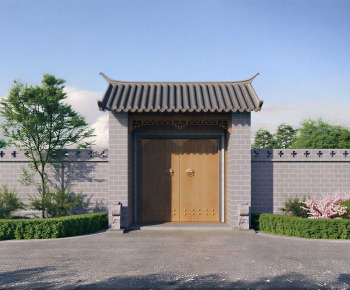 Chinese Style Gate-ID:910456905