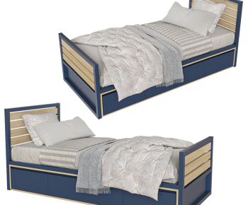 Modern Child's Bed-ID:523719072
