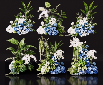Modern Flowers-ID:621397978