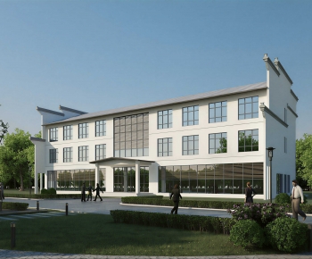Modern Appearance Of Commercial Building-ID:826067926