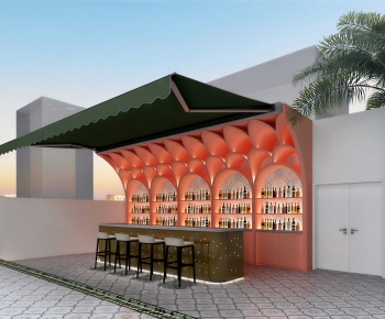 Mediterranean Style Bar-ID:400845059