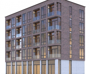 Modern Residential Building-ID:615683083