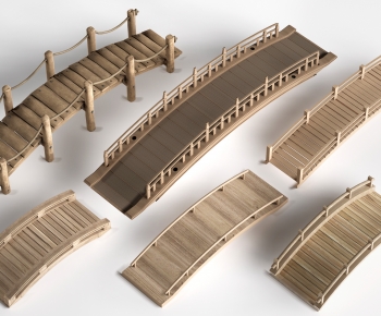 New Chinese Style Bridge-ID:749835973