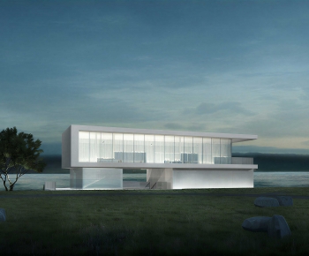 Modern Appearance Of Commercial Building-ID:467729094