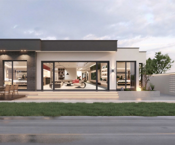 Modern Detached Villa-ID:606074095