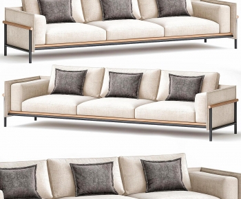 Modern Three-seat Sofa-ID:503643992
