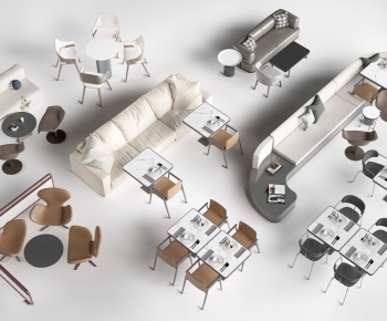 Modern Dining Table And Chairs-ID:295434003