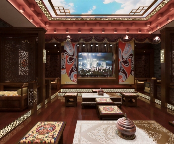 Chinese Style KTV Box-ID:563299735