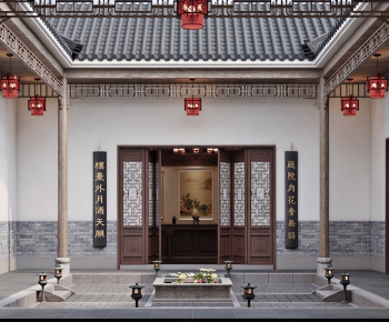 Chinese Style Courtyard/landscape-ID:983943941