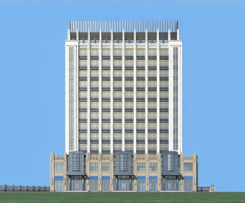 Modern Appearance Of Commercial Building-ID:635571004