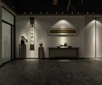 New Chinese Style Hallway-ID:366487034