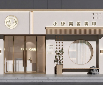 New Chinese Style Facade Element-ID:398616083