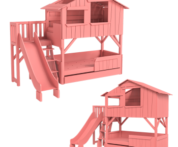 Modern Bunk Bed-ID:930367958