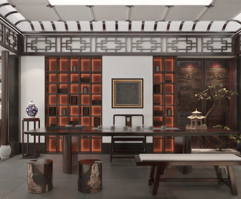 New Chinese Style Tea House-ID:441509013