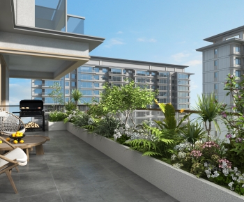 Modern Leisure Balcony-ID:826525931