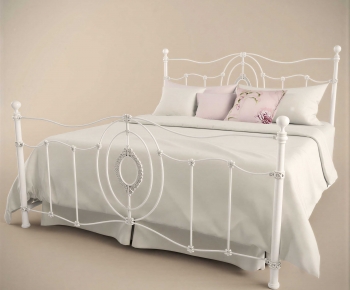 European Style Double Bed-ID:687084913