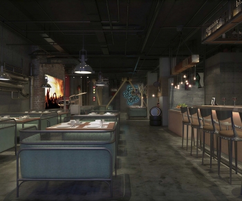 Industrial Style Restaurant-ID:405658963