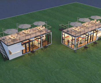 New Chinese Style Architectural Bird's-eye View Planning-ID:255417114