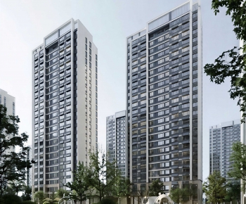 Modern Building Appearance-ID:718223092