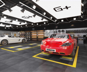 Modern Automobile Repair Shop-ID:140285022