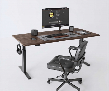 Modern Office Desk And Chair-ID:765152933