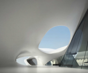 Modern Exhibition Hall-ID:431114913