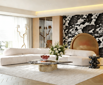 Modern A Living Room-ID:374825957